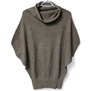 TALCO Cape Pancho Sweater Angora Blend